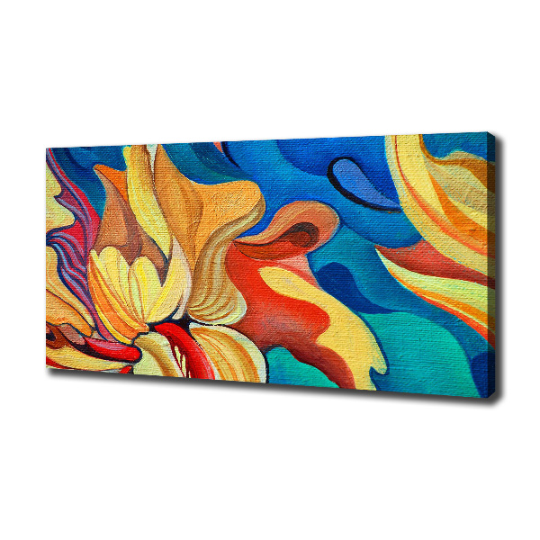 Print pe canvas floare abstract