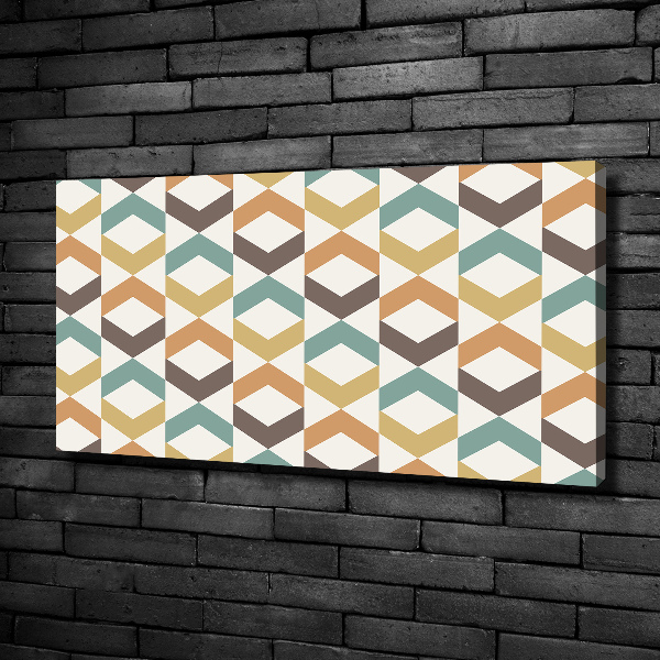 Print pe canvas fundal retro