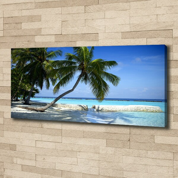 Print pe canvas plaja tropicala