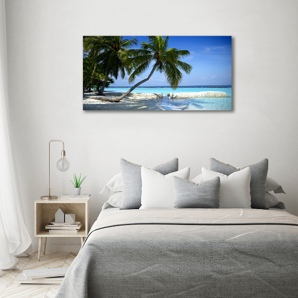 Print pe canvas plaja tropicala