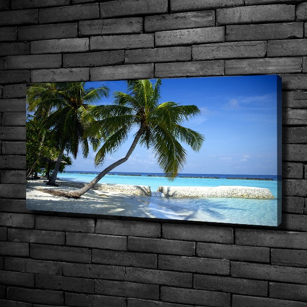 Print pe canvas plaja tropicala