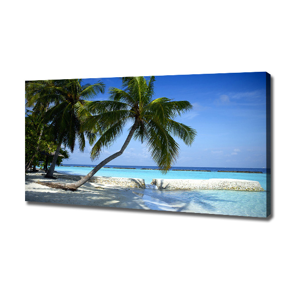 Print pe canvas plaja tropicala