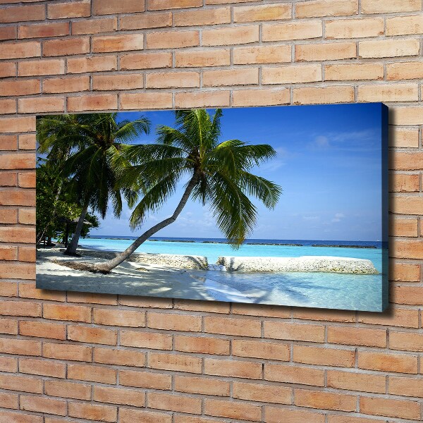 Print pe canvas plaja tropicala