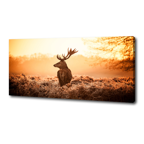 Print pe pânză Sunrise Deer