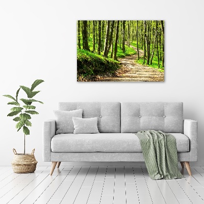 Print pe canvas Calea în pădure