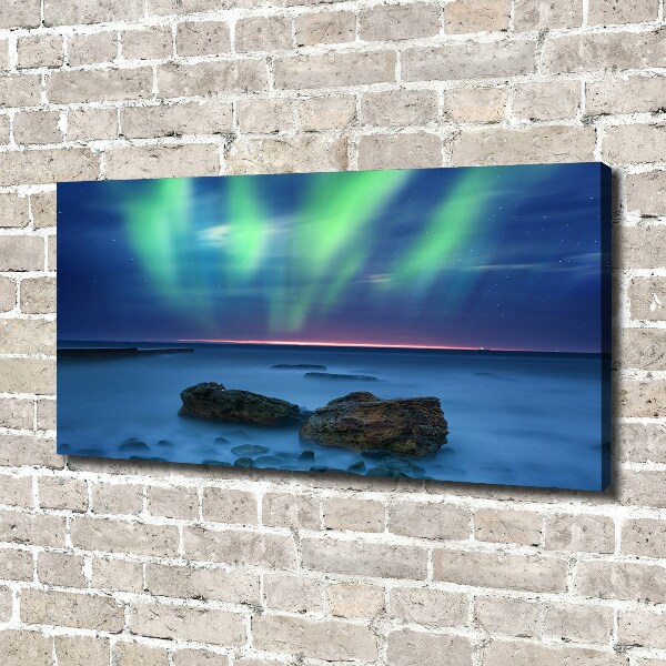 Tablou canvas Aurora boreala