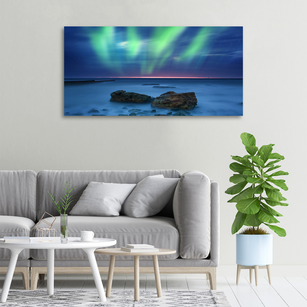 Tablou canvas Aurora boreala