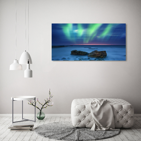 Tablou canvas Aurora boreala