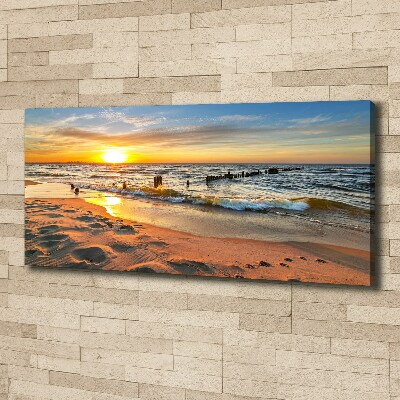 Pictură pe pânză Sunset Beach