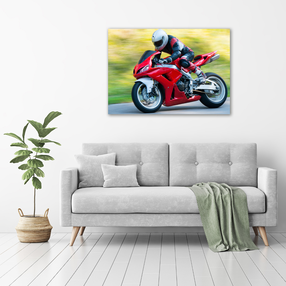 Tablou pe pânză canvas Motocicletă