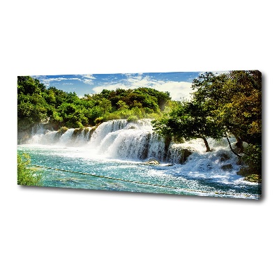 Tablou pe pânză canvas cascada Krka