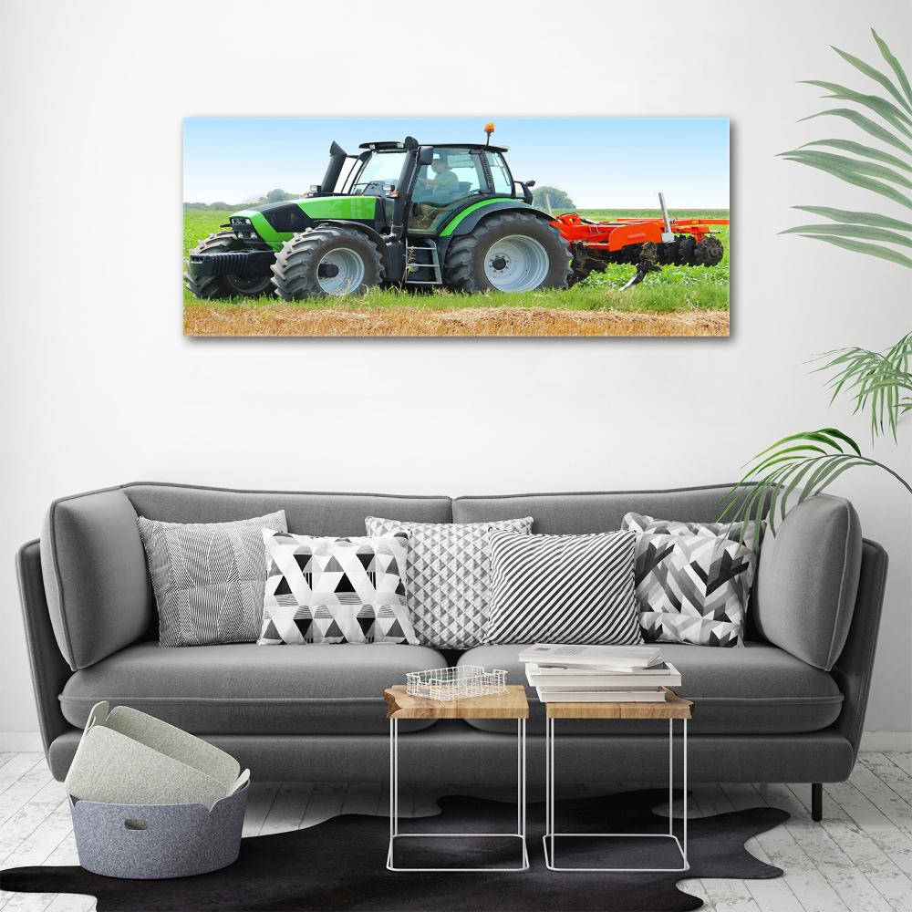 Tablou canvas Tractor pe teren