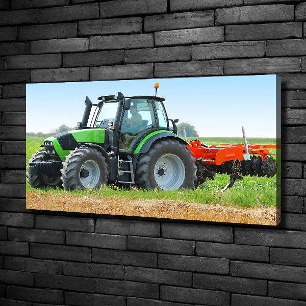 Tablou canvas Tractor pe teren