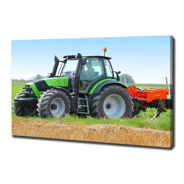 Tablou canvas Tractor pe teren