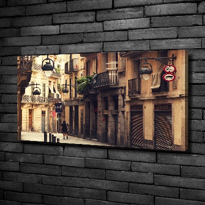 Tablou pe pânză canvas Străzile din Barcelona