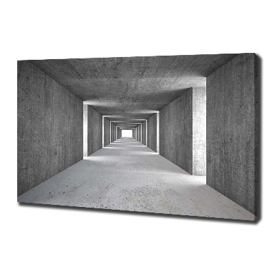 Imprimare tablou canvas Tunelul de beton