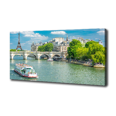 Print pe canvas Seine din Paris