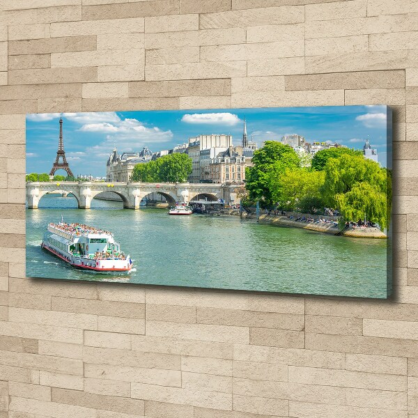 Print pe canvas Seine din Paris