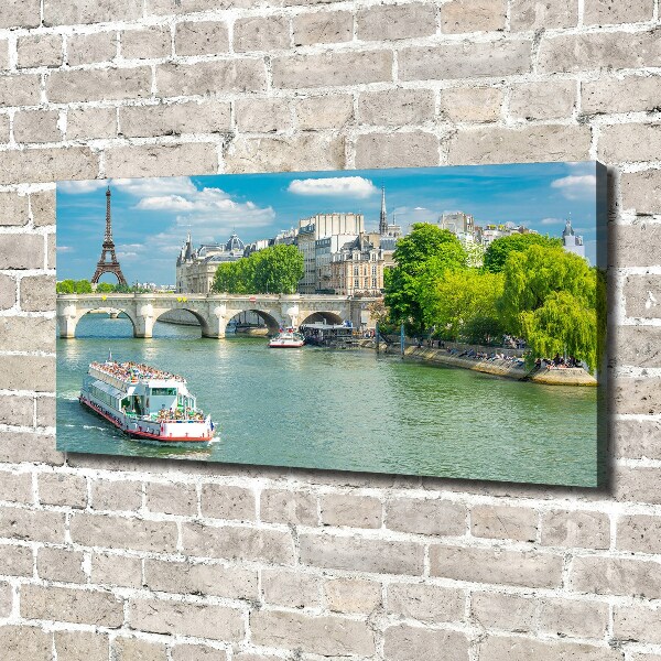 Print pe canvas Seine din Paris