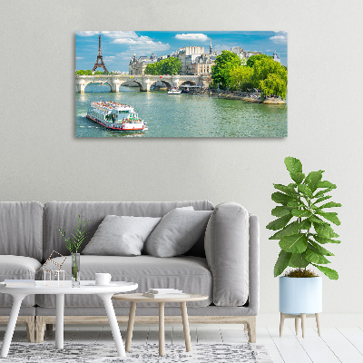 Print pe canvas Seine din Paris