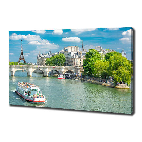 Print pe canvas Seine din Paris