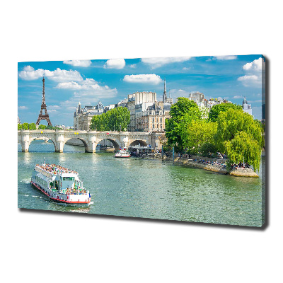 Print pe canvas Seine din Paris