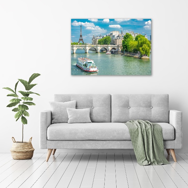 Print pe canvas Seine din Paris