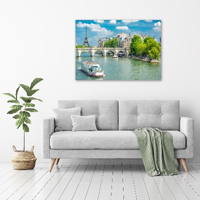 Print pe canvas Seine din Paris