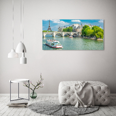 Print pe canvas Seine din Paris