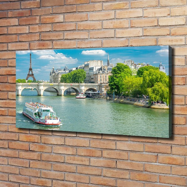 Print pe canvas Seine din Paris