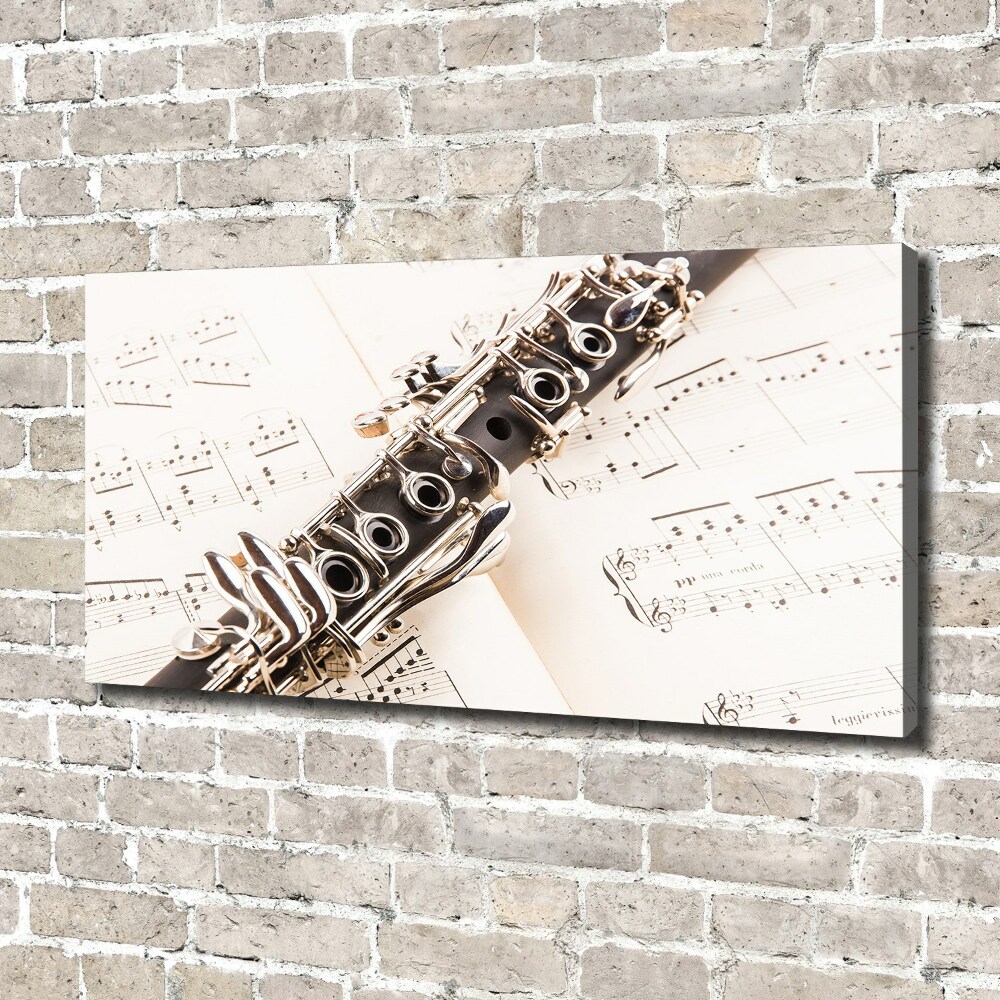 Print pe pânză Clarinet