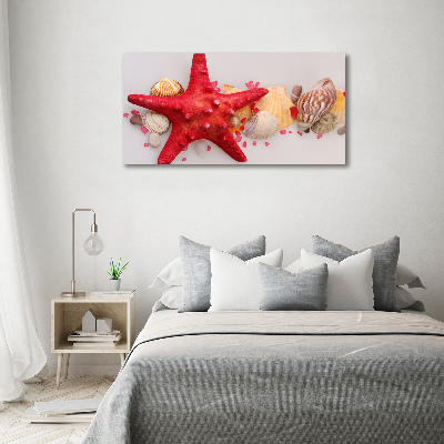 Tablou canvas Starfish și scoici