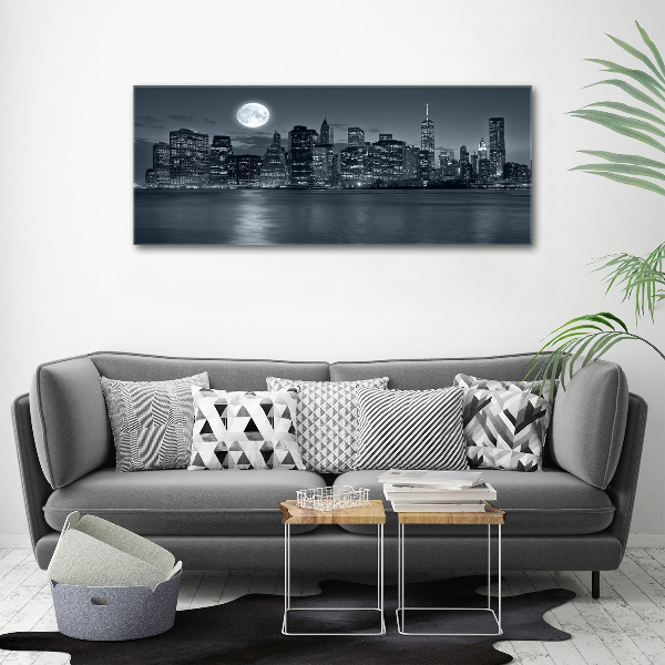 Imprimare tablou canvas New York, pe timp de noapte