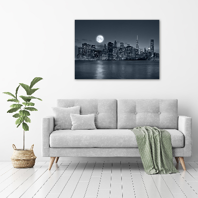 Imprimare tablou canvas New York, pe timp de noapte