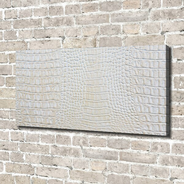 Print pe canvas piele de crocodil