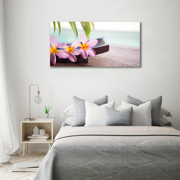 Tablou pe pânză canvas plumeria