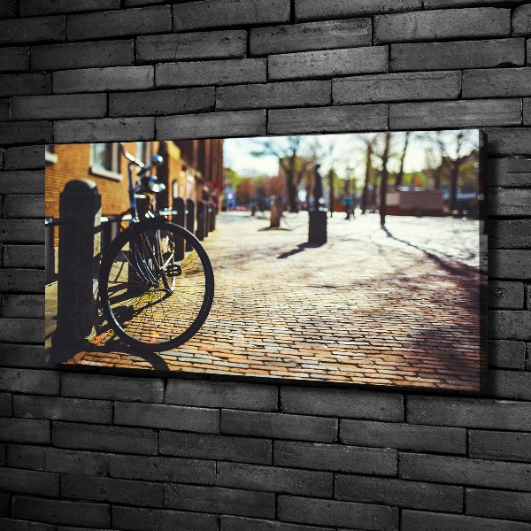 Tablou canvas Biciclete în Amsterdam