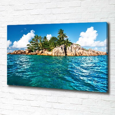 Print pe canvas Insula tropicala