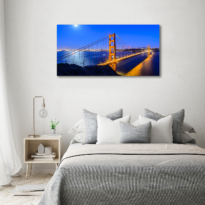 Imprimare tablou canvas Podul din San Francisco