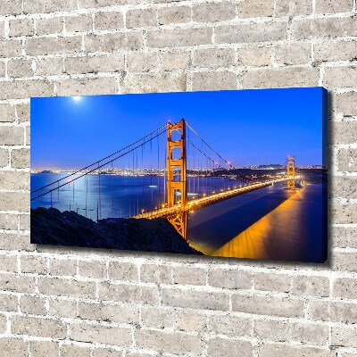 Imprimare tablou canvas Podul din San Francisco