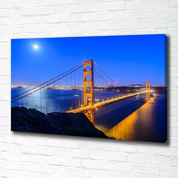 Imprimare tablou canvas Podul din San Francisco