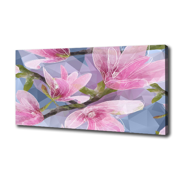 Tablou pe pânză canvas magnolie roz