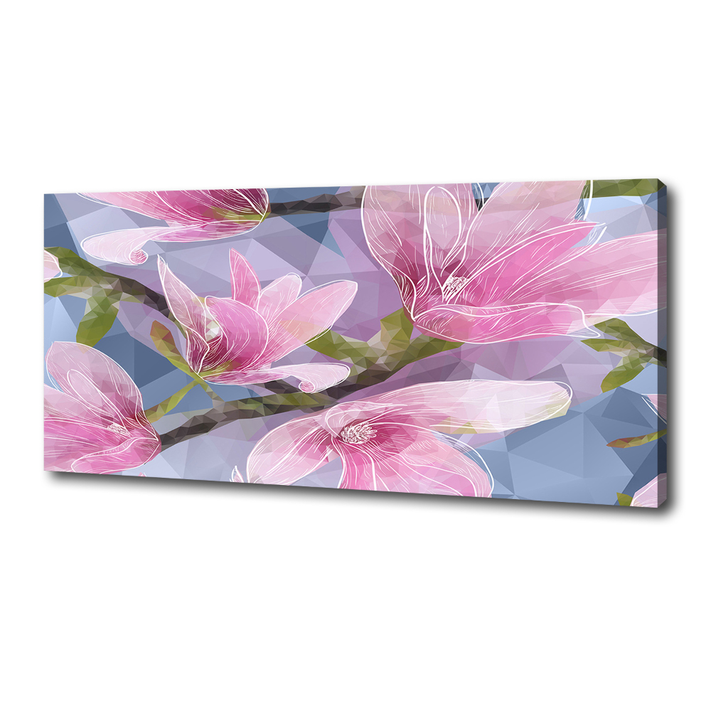 Tablou pe pânză canvas magnolie roz