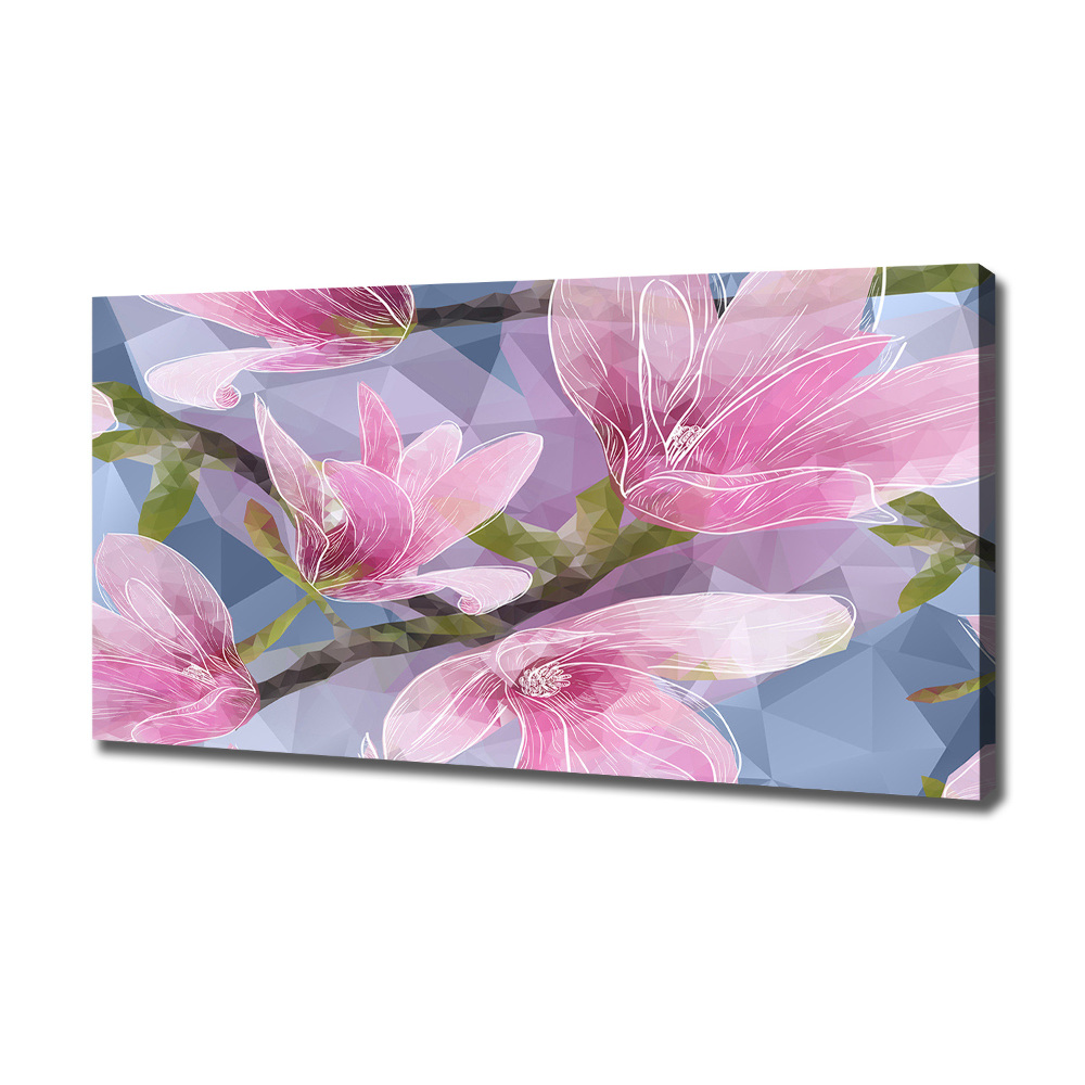 Tablou pe pânză canvas magnolie roz