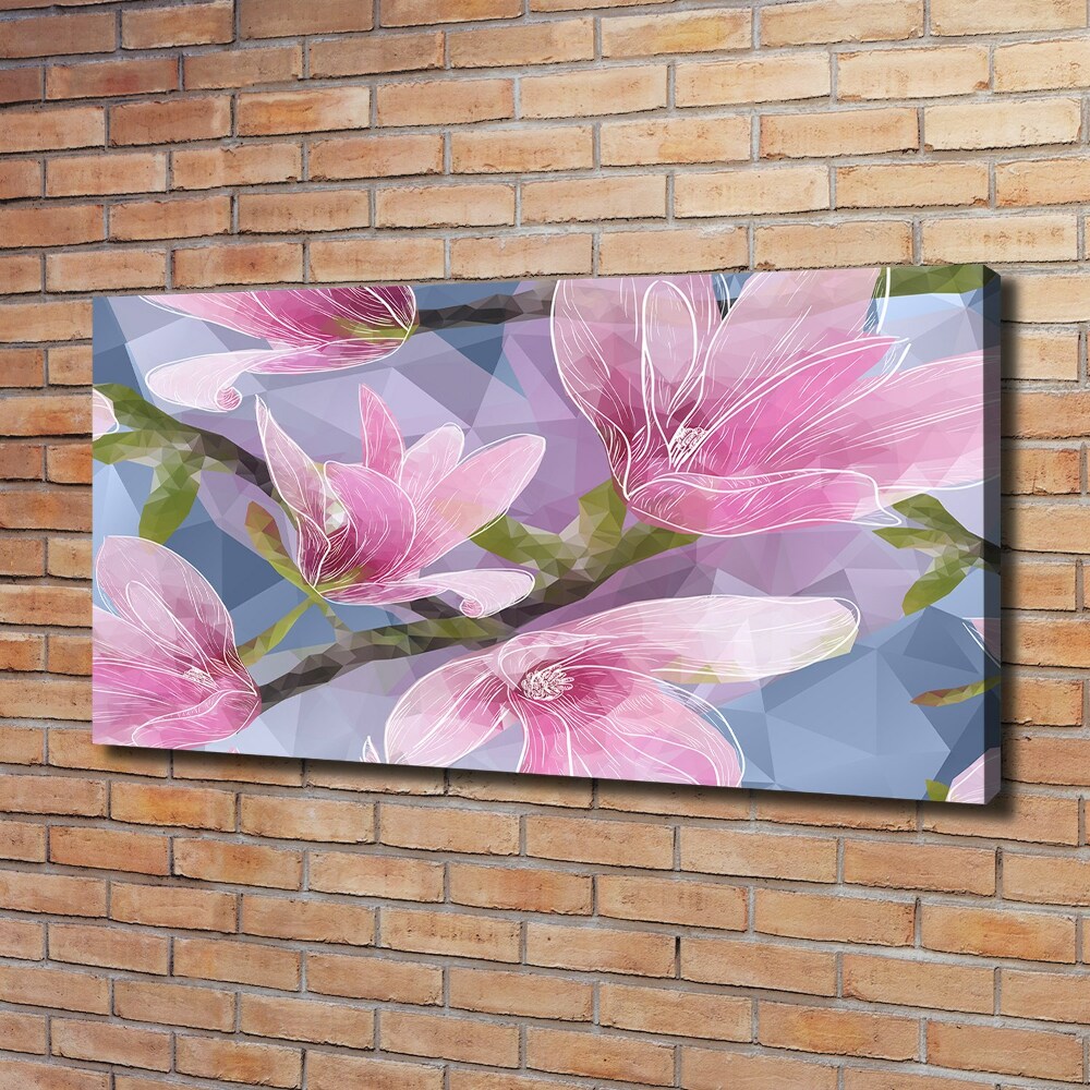 Tablou pe pânză canvas magnolie roz