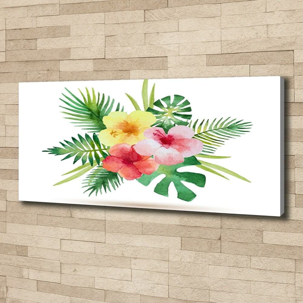 Tablou pe pânză canvas flori Hawaii