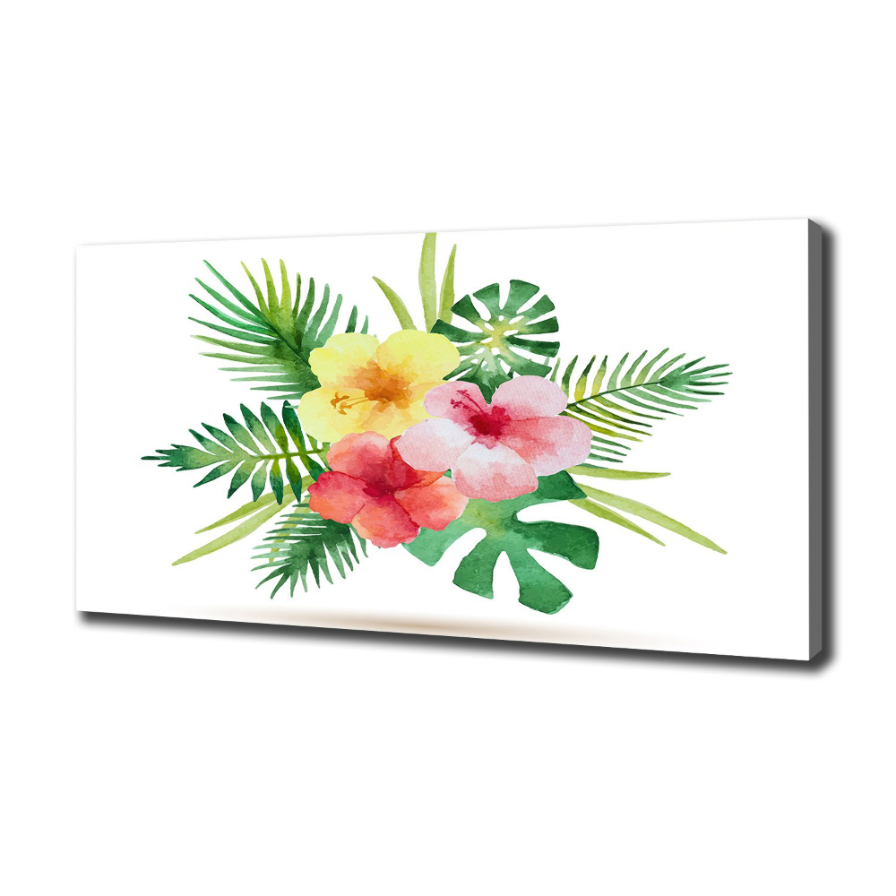 Tablou pe pânză canvas flori Hawaii