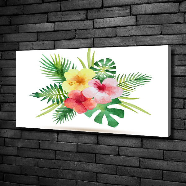 Tablou pe pânză canvas flori Hawaii