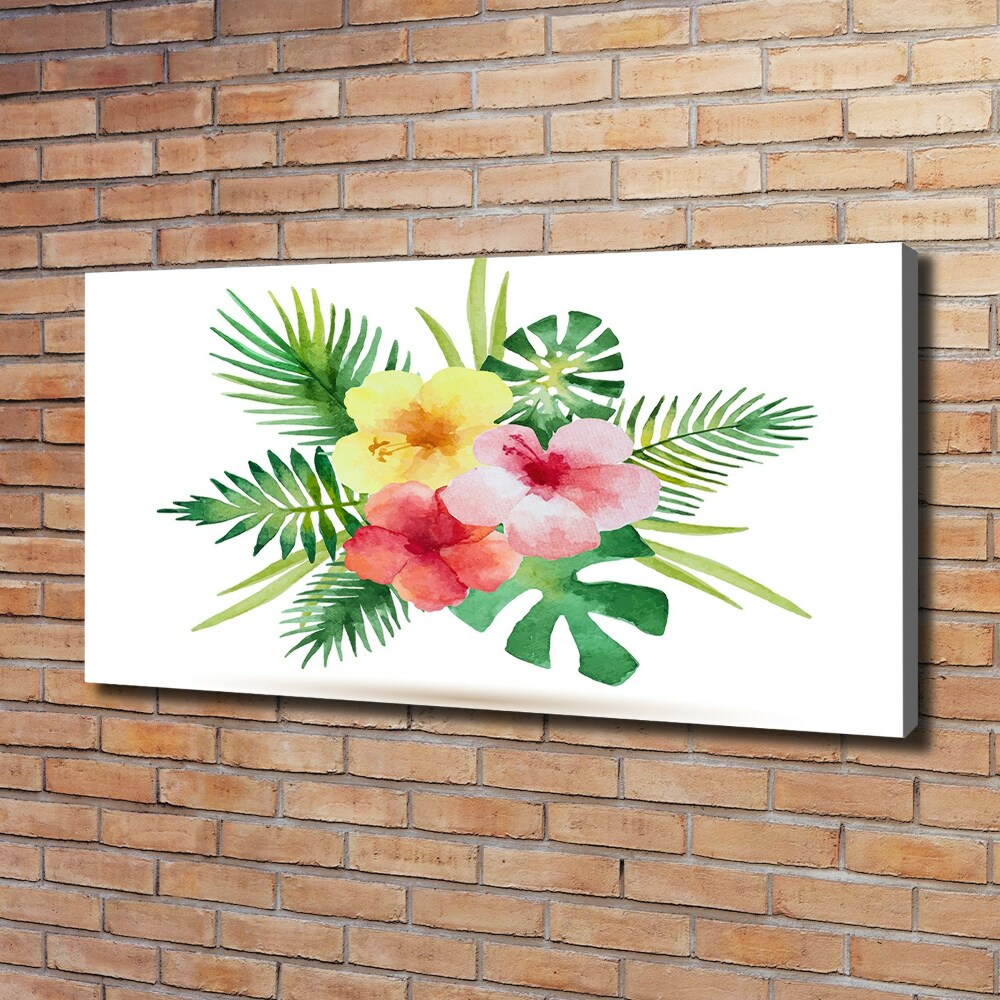 Tablou pe pânză canvas flori Hawaii