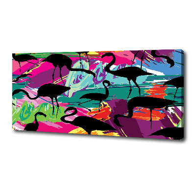 Tablou canvas Flamingos